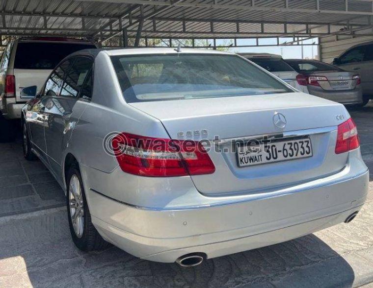 Mercedes E Class 2010 model for sale 1