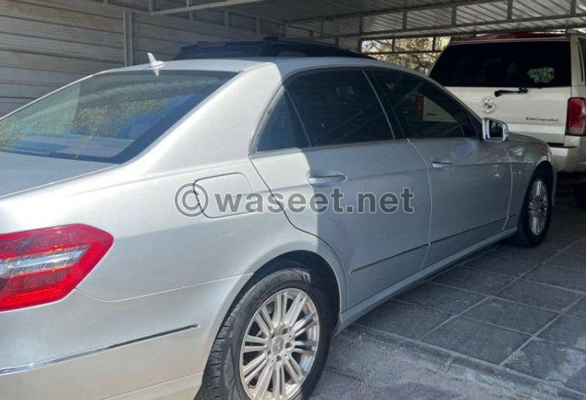 Mercedes E Class 2010 model for sale 2