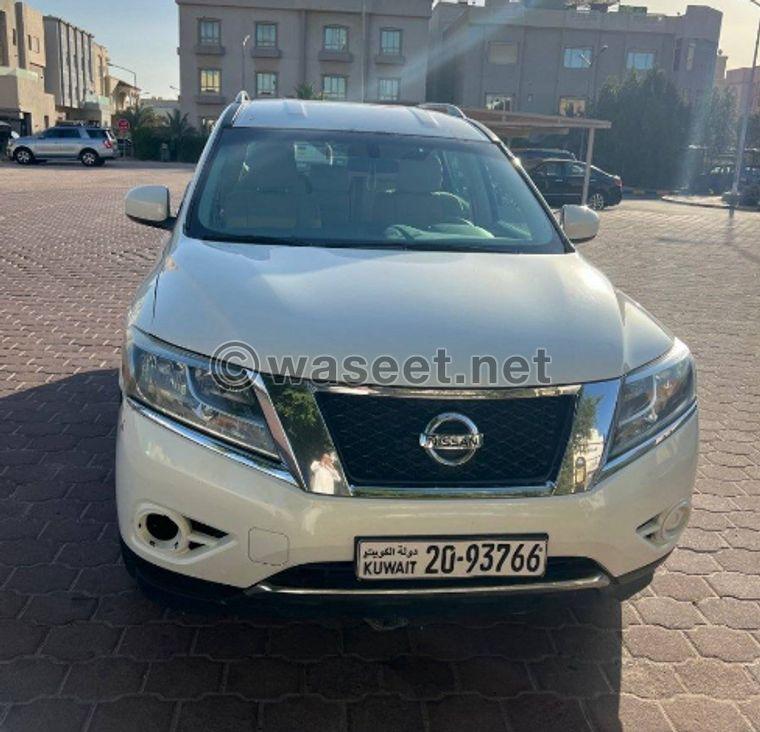 Nissan Pathfinder 2013 model for sale  0