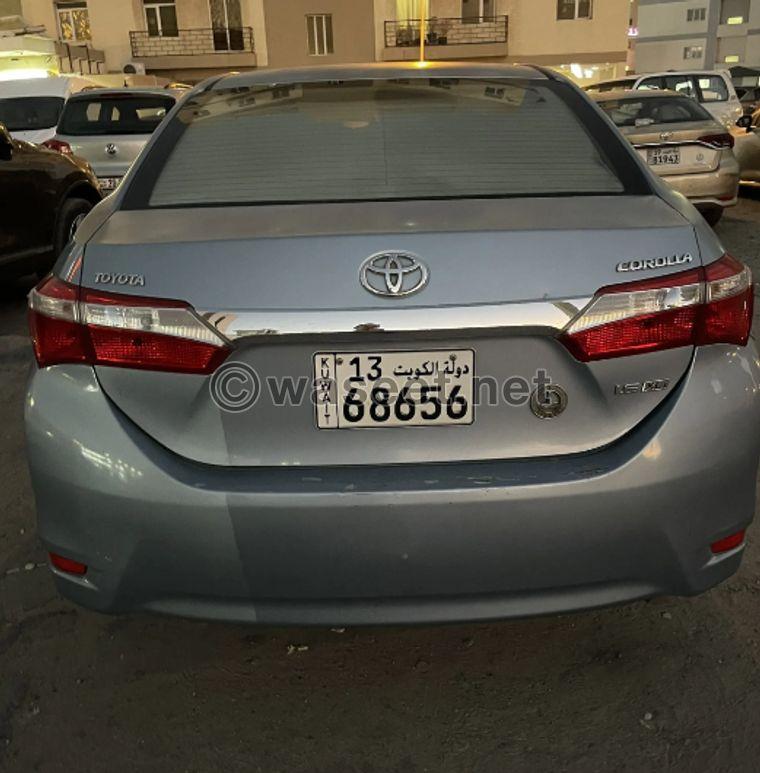  Corolla 2015 for sale  1