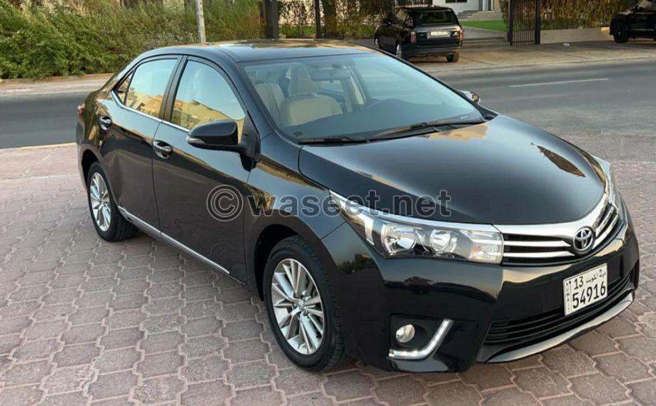 Corolla GLi 2015 model for sale 1