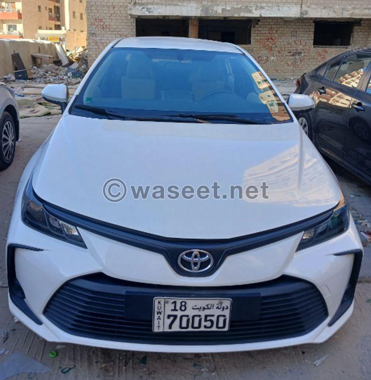 Toyota Corolla model 2020 for sale 0