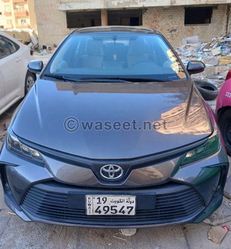 Toyota Corolla for sale 2020 0