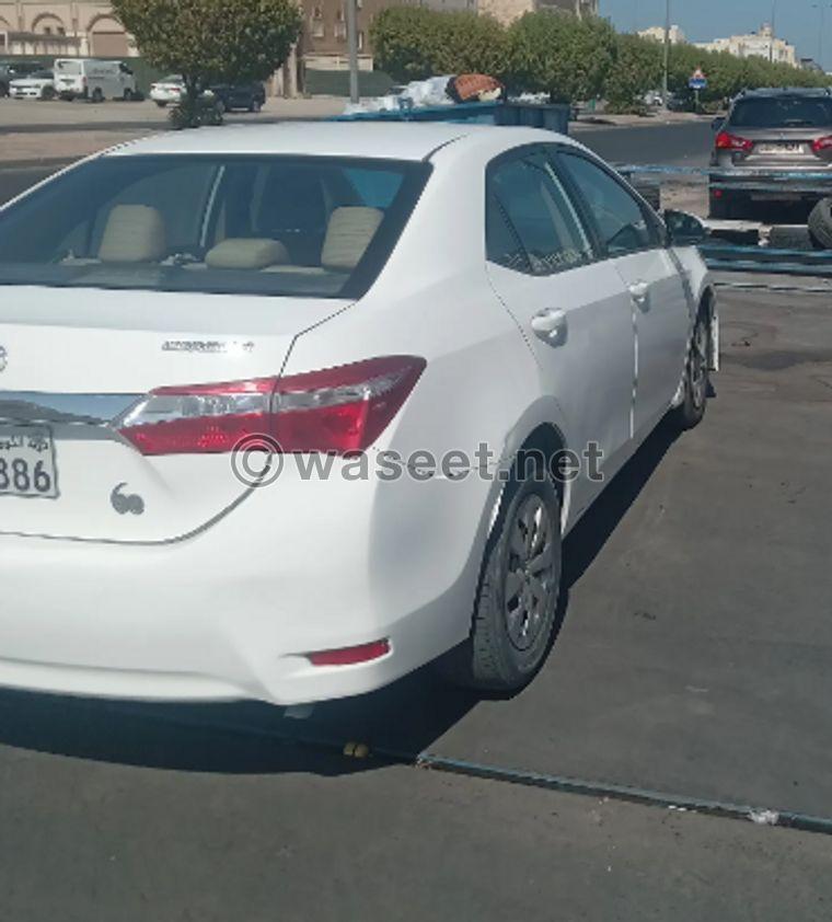 Toyota Corolla 2014 model for sale 1