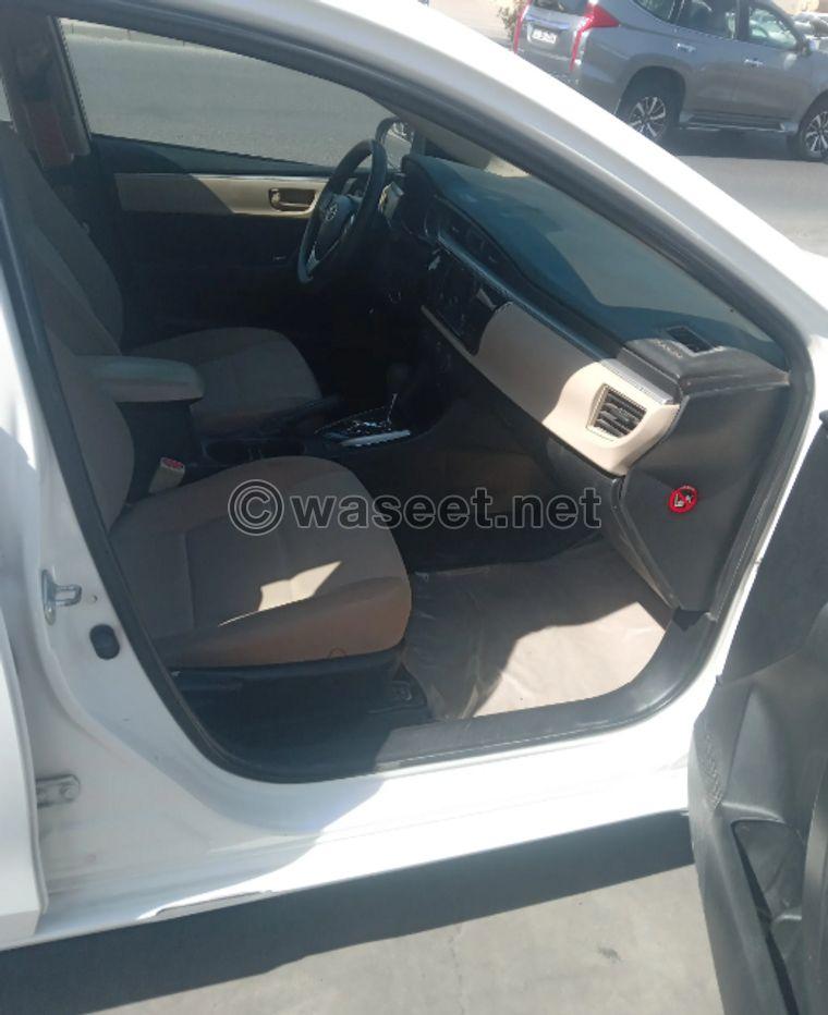 Toyota Corolla 2014 model for sale 3