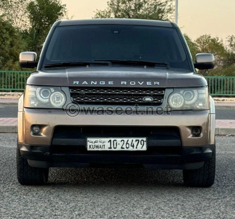 For sale Range Rover Sport model 2010   0