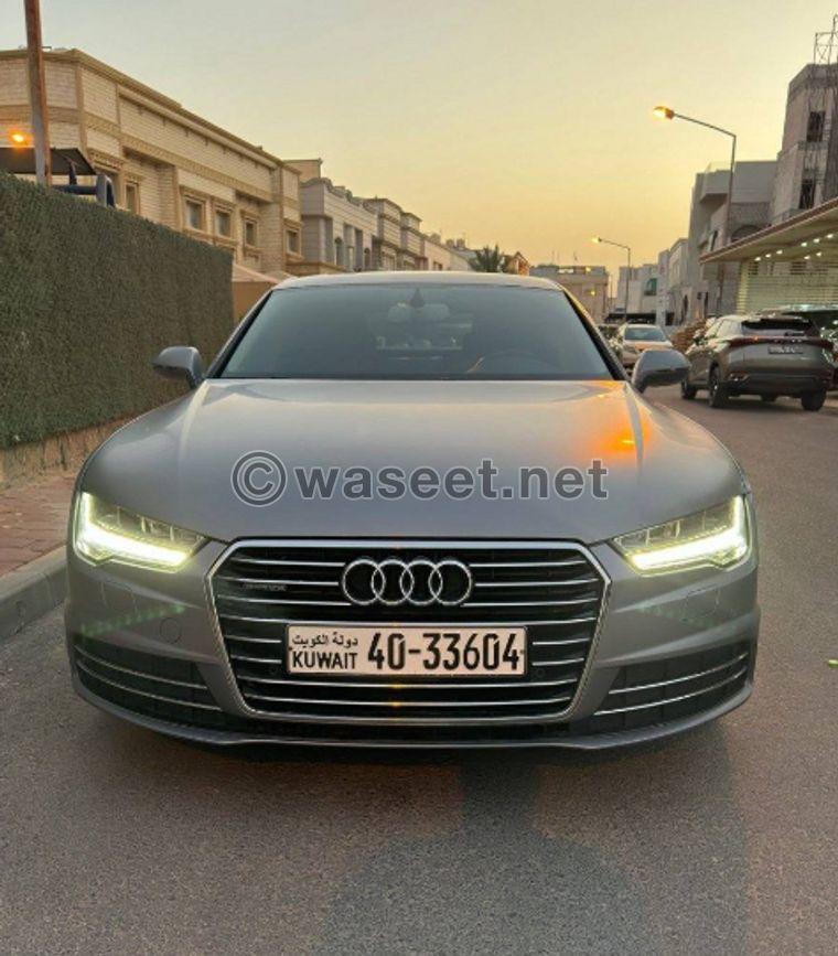 Audi A7 model 2016 for sale 0