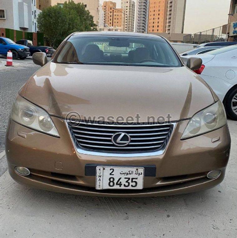 Lexus ES model 2007 0