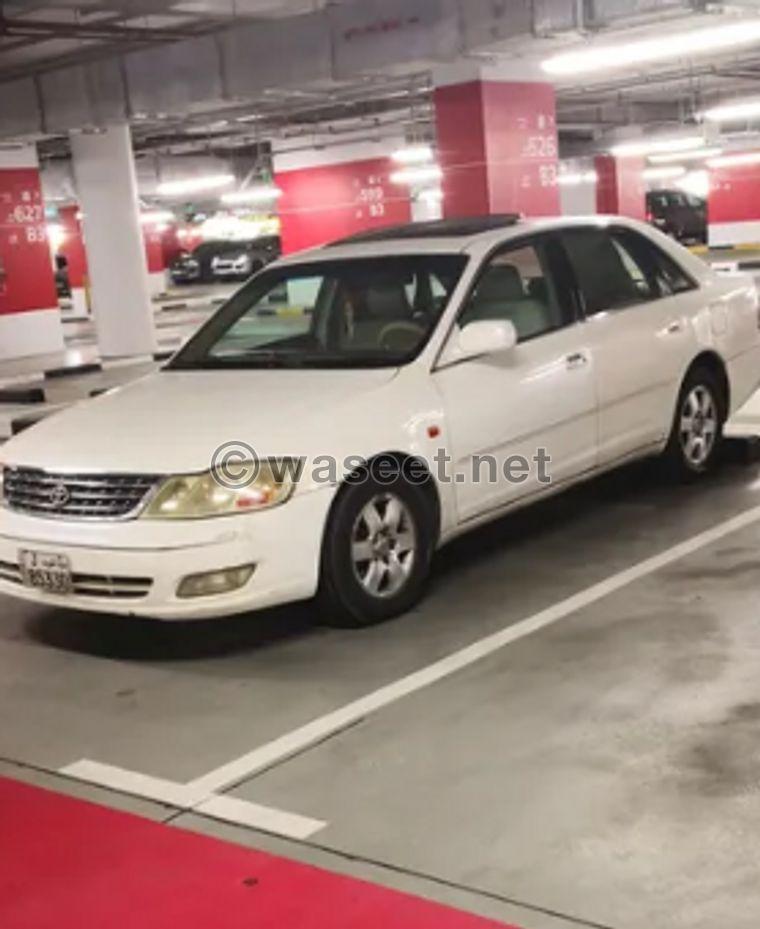 TOYOTA AVALON 2002 0