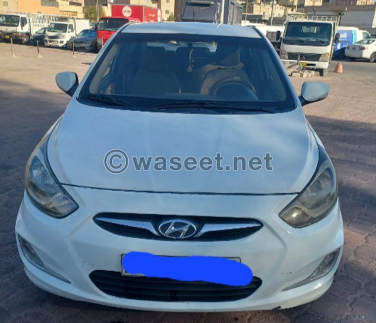 HYUNDAI ACCENT MODEL 2013 0