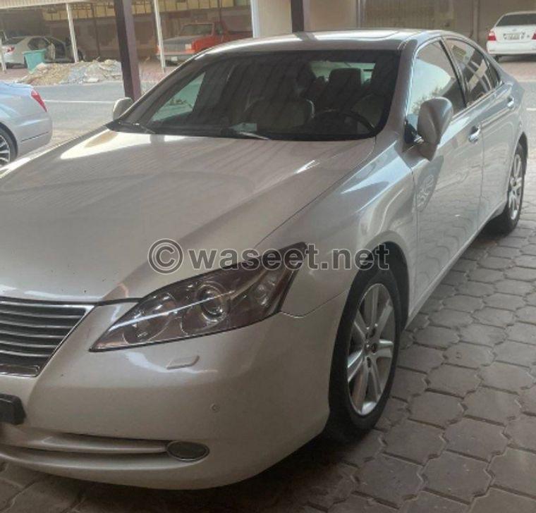 Lexus ES350 model 2007 0