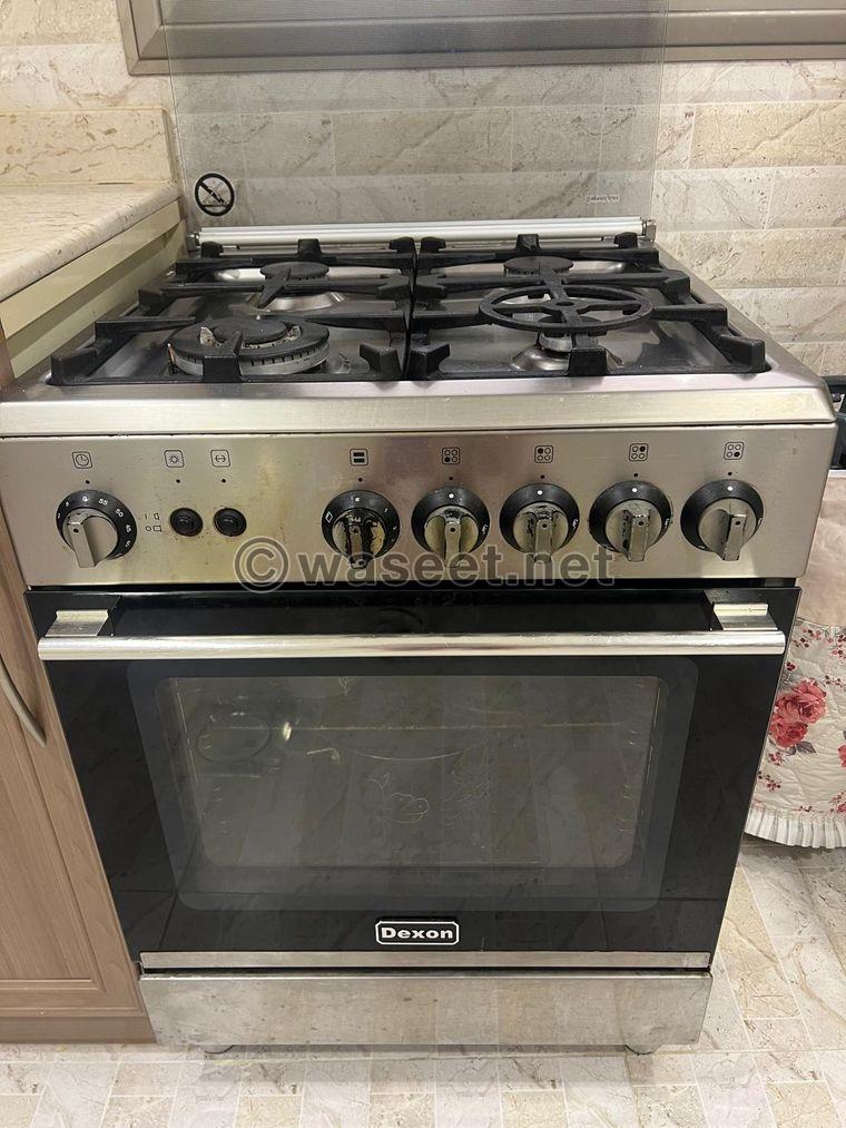 Italian gas oven for sale in excellent condition 2