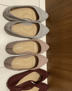 Three shoes 