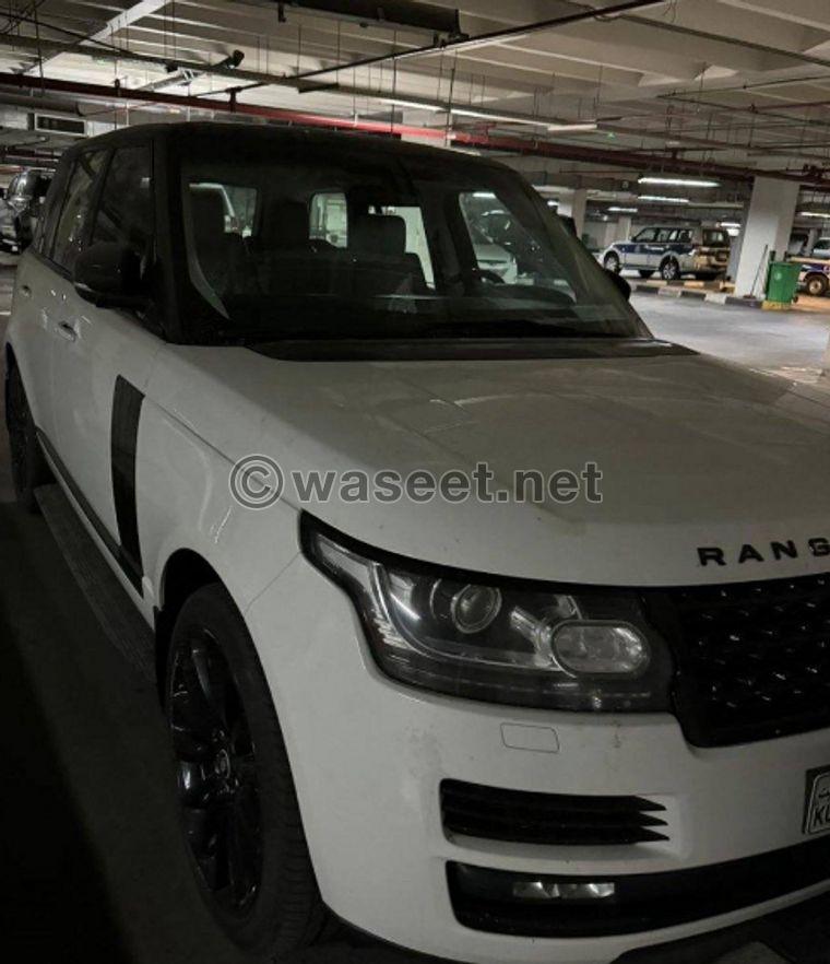 Range Rover HSE 2015 model for sale 0