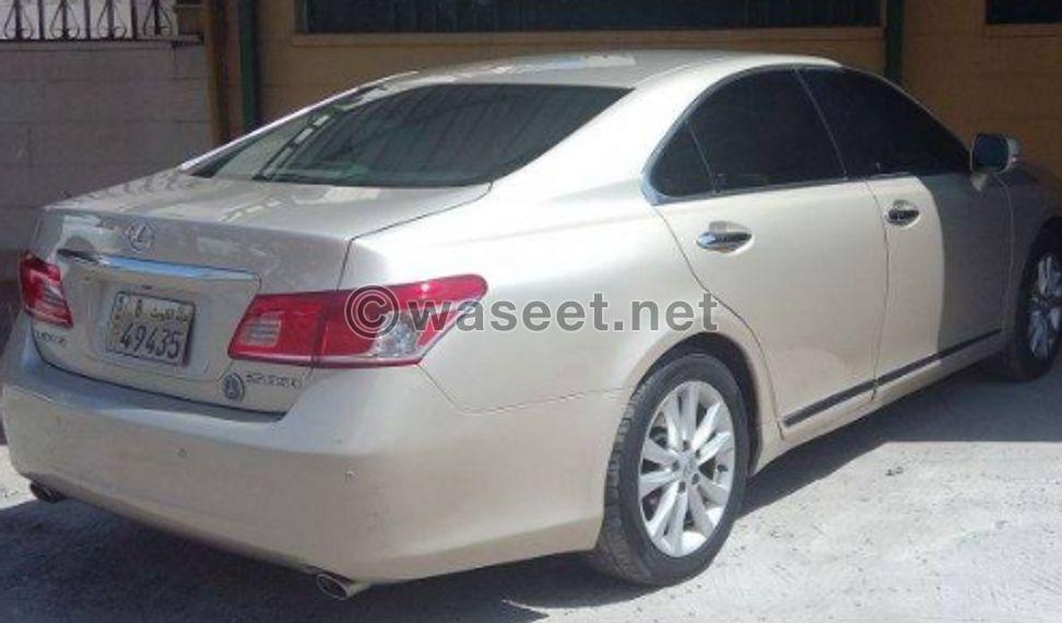 Lexus ES350 model 2011 1