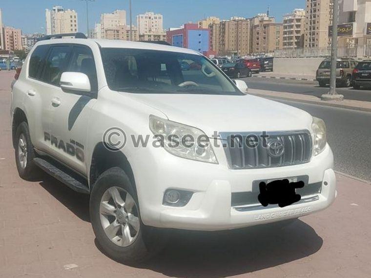 For sale Toyota Prado model 2010 TXL  0