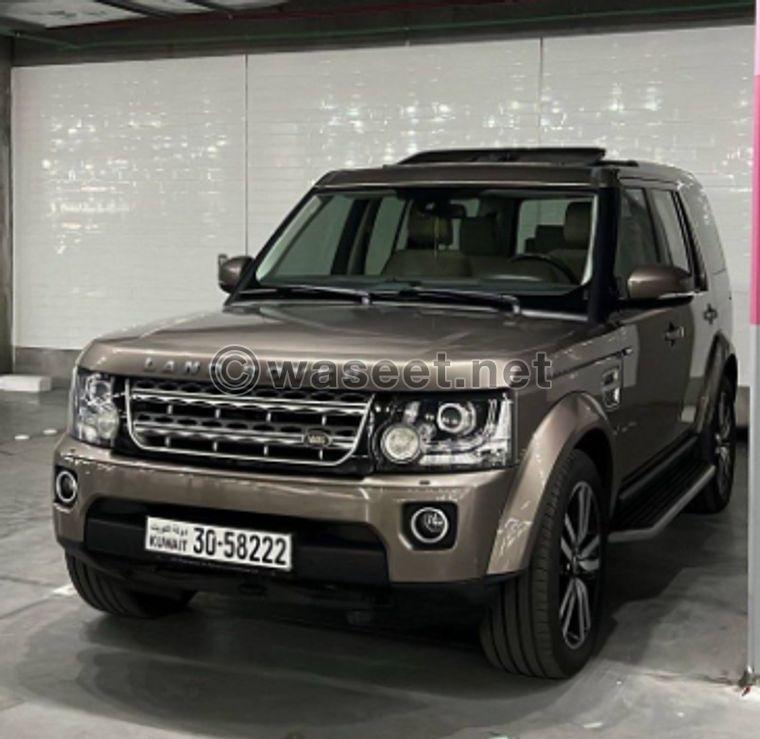 For sale Discovery LR4 model 2015 3