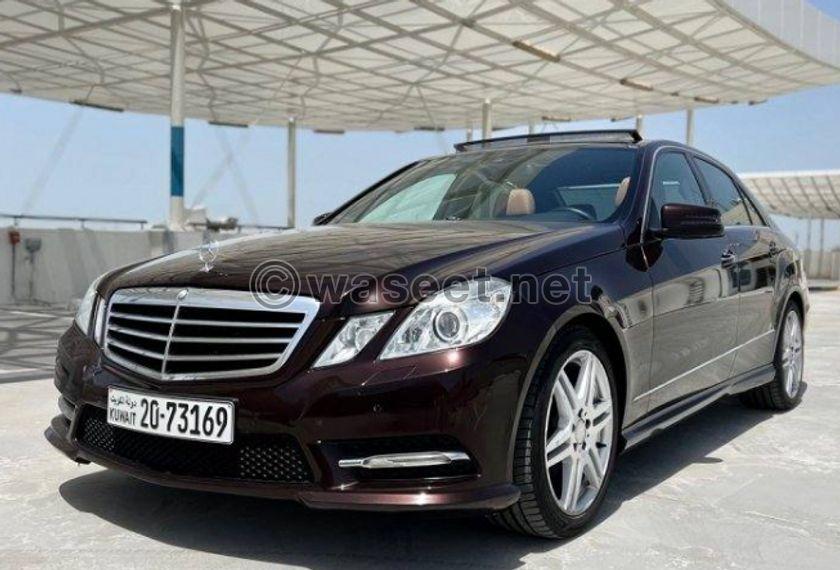 للبيع مرسيدس E300 كت AMG موديل 2013 0