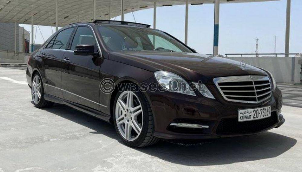 للبيع مرسيدس E300 كت AMG موديل 2013 1