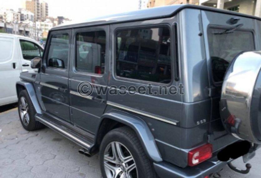 Mercedes G Class 500 model 2010 1