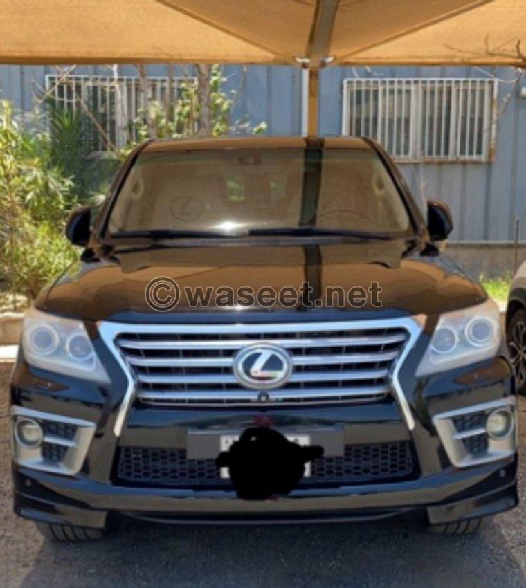 للبيع لكزس LX570 موديل 2009 0