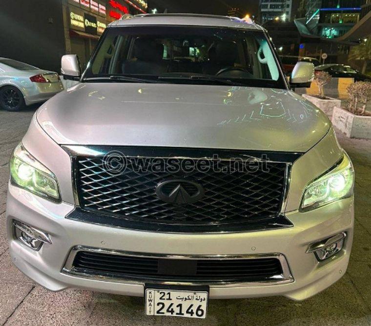 إنفينيتي QX80 موديل 2015 0