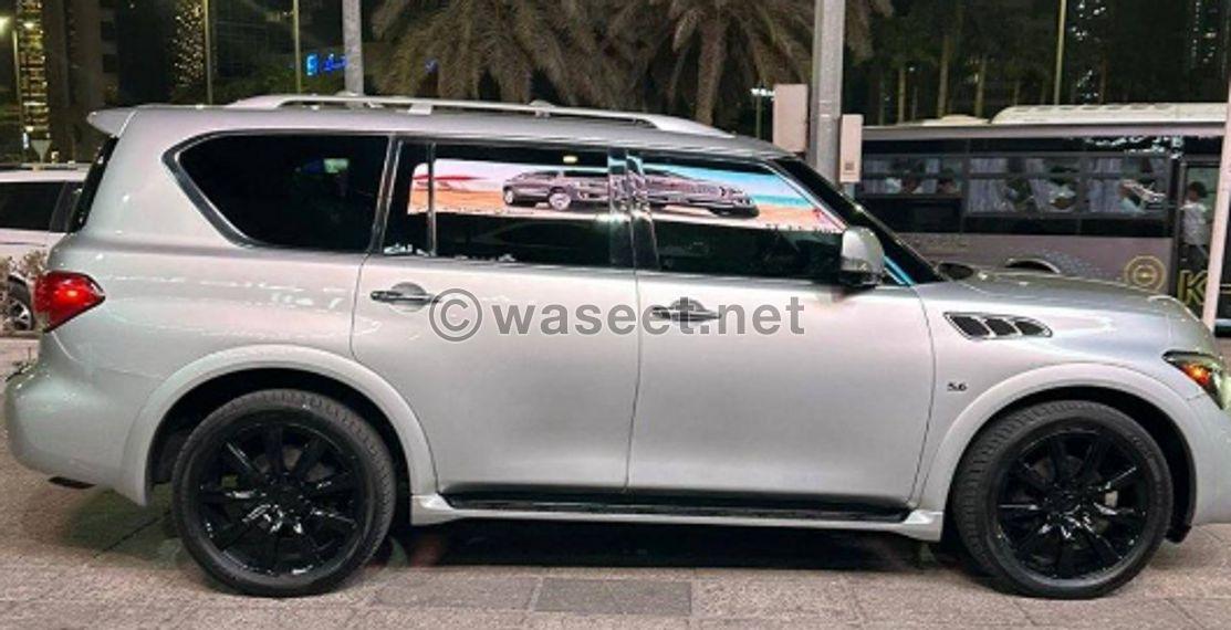 إنفينيتي QX80 موديل 2015 1