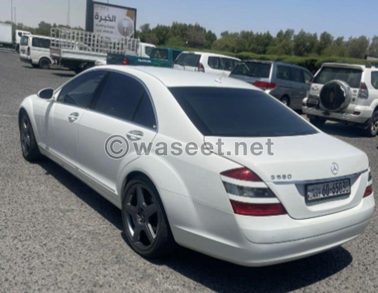 Mercedes S550 model 2007 3