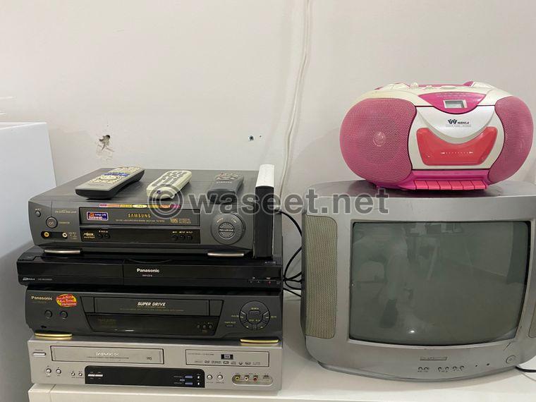 Old video and television equipment for sale, in good condition 0