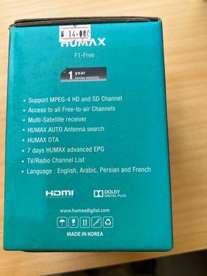 Humax Satellite Receiver new in a box for sale 