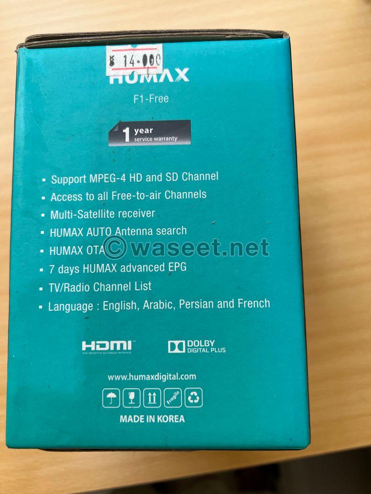 Humax Satellite Receiver new in a box for sale  0