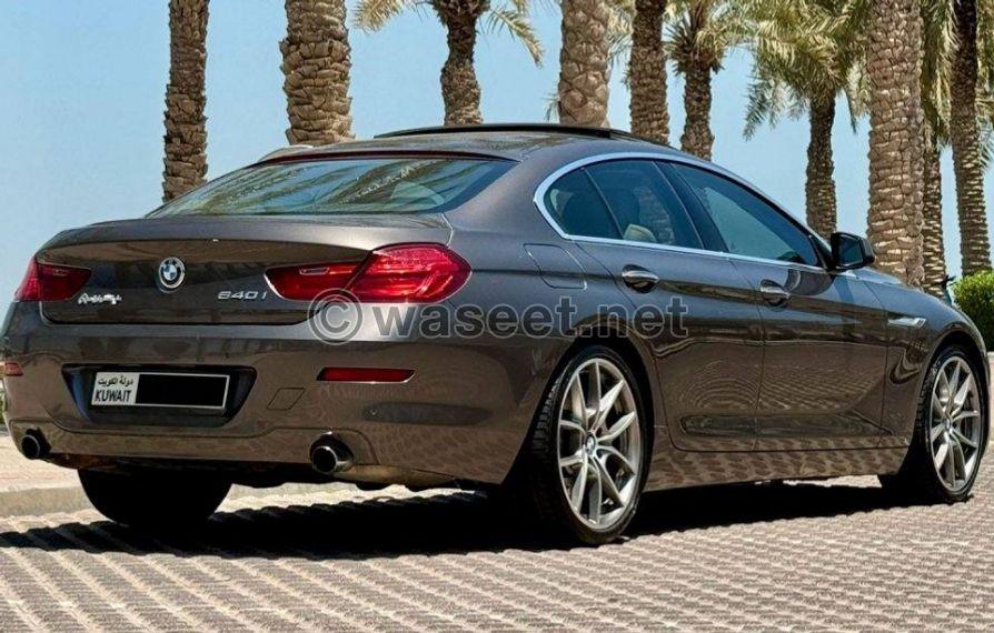 For sale BMW 640i model 2013, 3