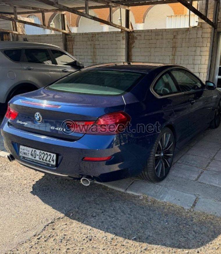  BMW 640 i 2016  2