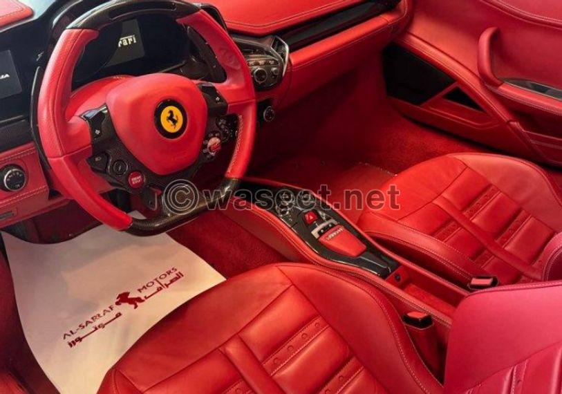 For sale Ferrari Italia 458 model 2012 1