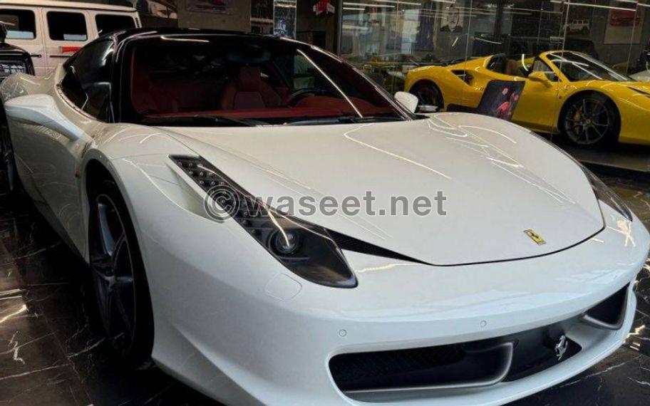 For sale Ferrari Italia 458 model 2012 2