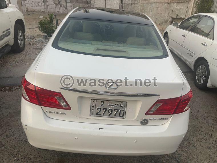 Lexus ES350 model 2008 2