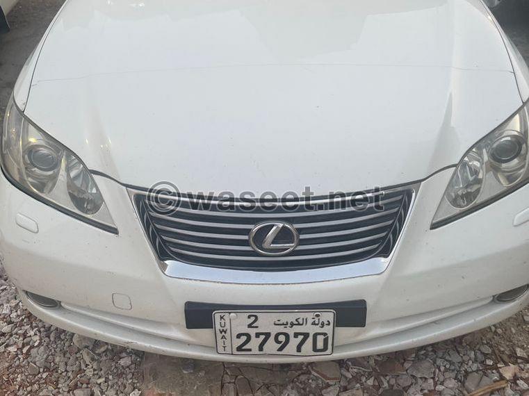 Lexus ES350 model 2008 0