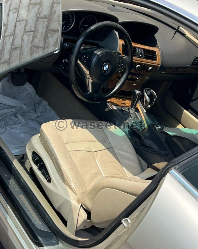 For sale BMW 645Ci 2005 model 4