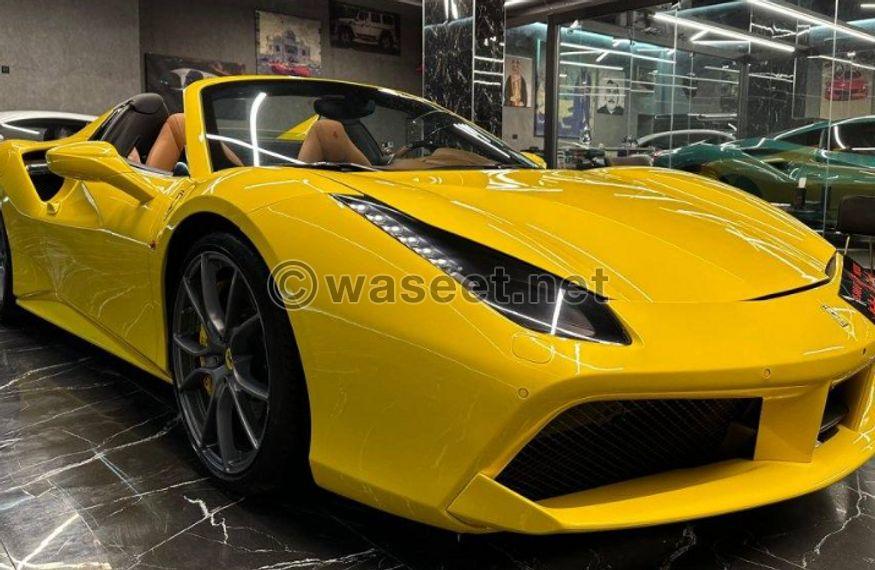 للبيع فيراري 488 SPIDER موديل 2018 2