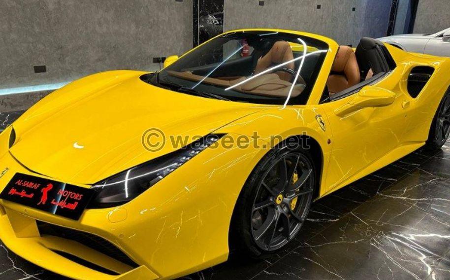 للبيع فيراري 488 SPIDER موديل 2018 3