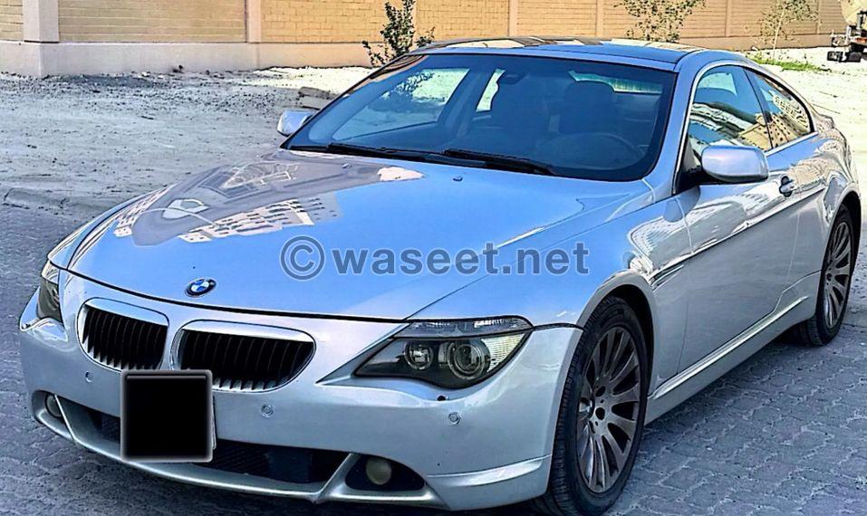 For sale BMW 630i model 2007 0