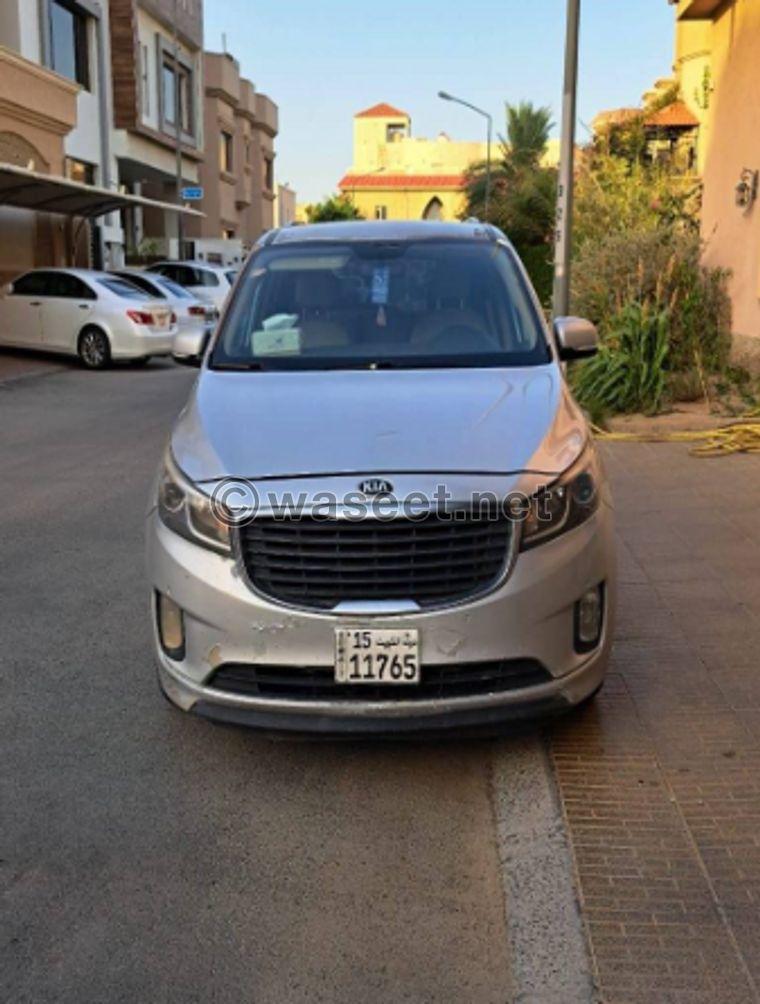 Kia Carnival 2018 model for sale 0