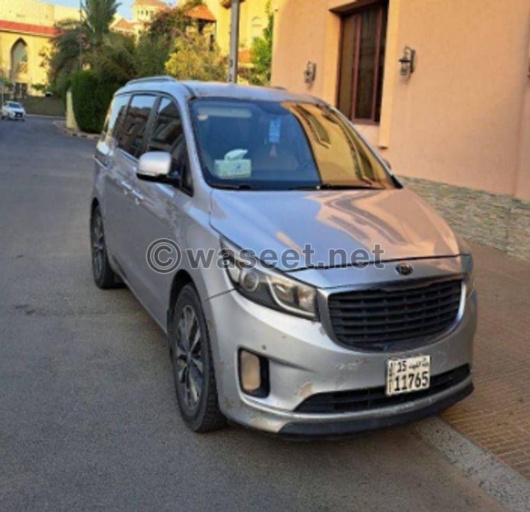 Kia Carnival 2018 model for sale 1