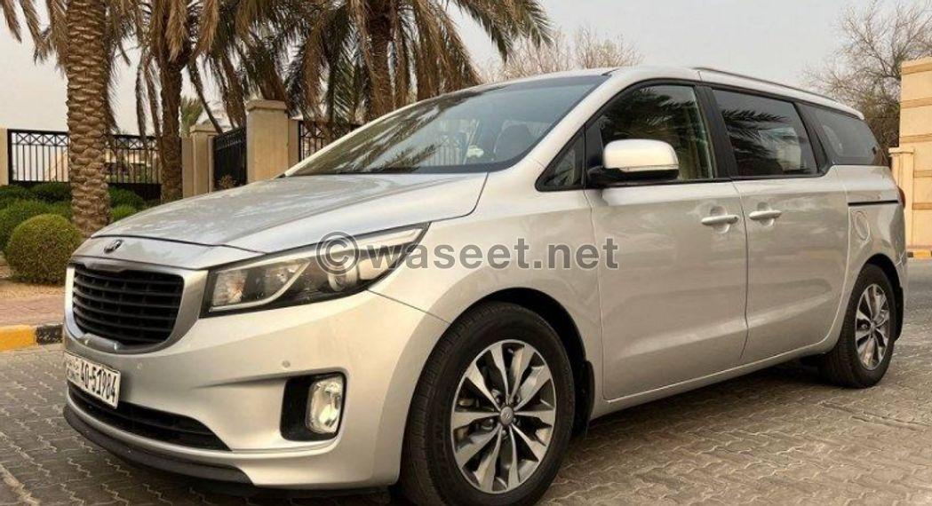 Kia Carnival 2017 model for sale 1