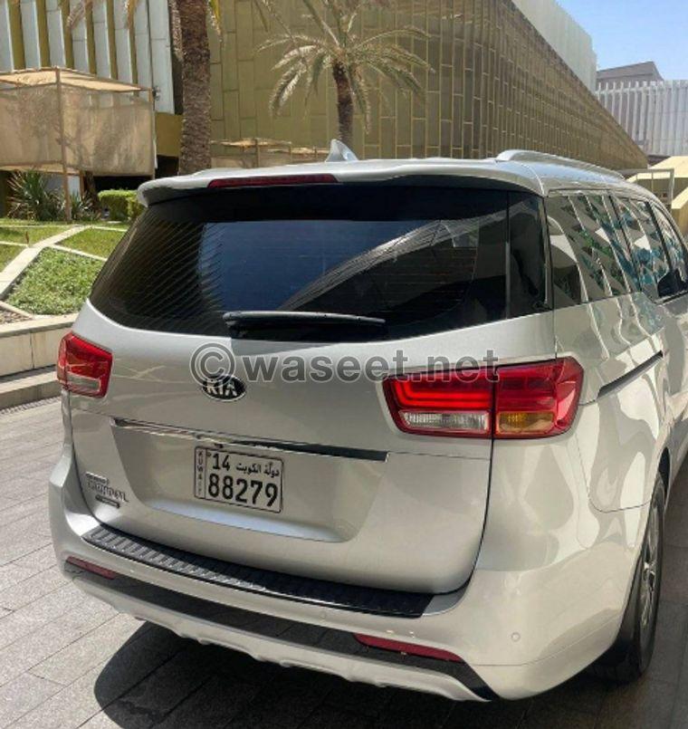 Kia Carnival 2016 model for sale 3