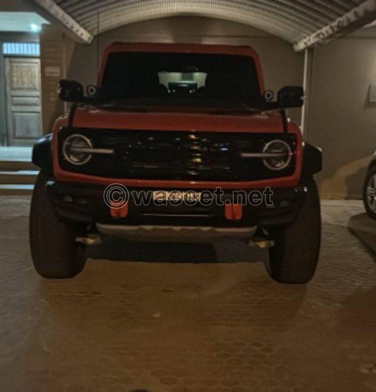 Ford Bronco Raptor 2023 for sale 8