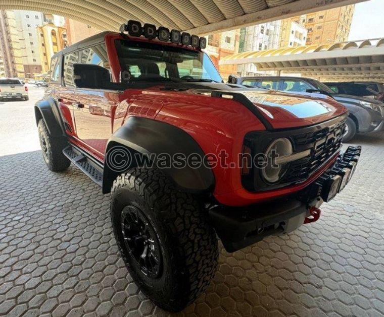 Ford Bronco Raptor 2023 for sale 11