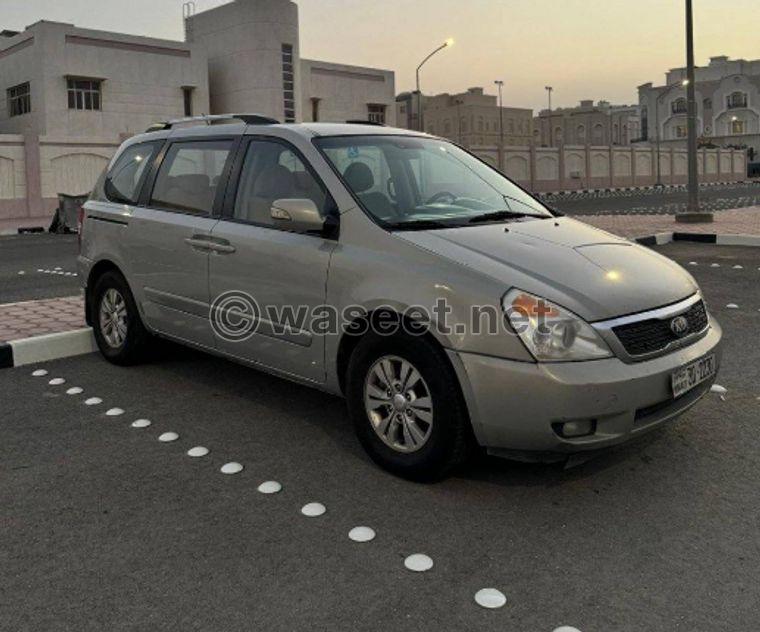 Kia Carnival model 2014 for sale 0