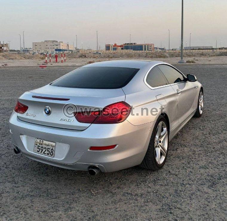 For sale BMW 640i model 2014 2