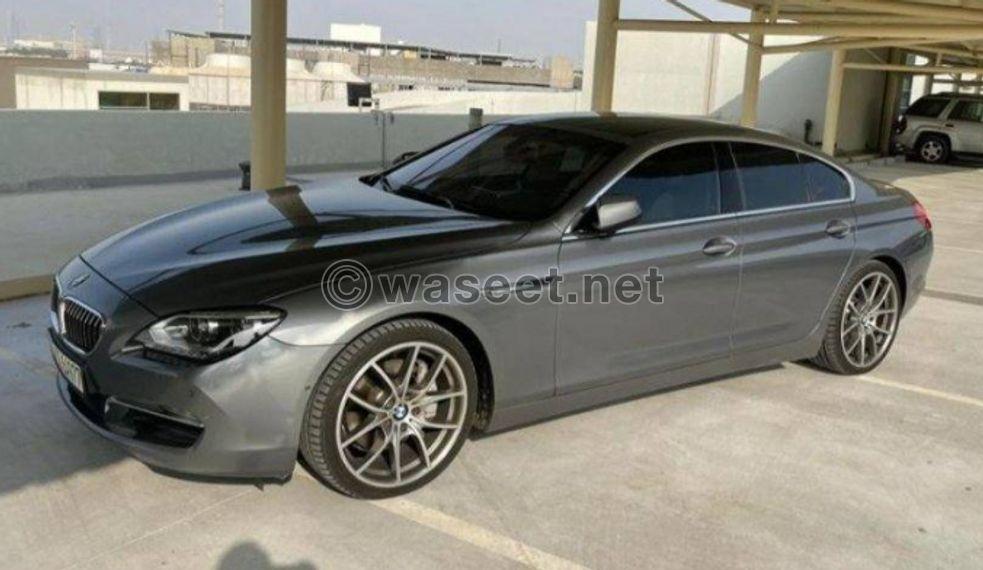 للبيع BMW 640i Gran Coupe موديل 2013  1